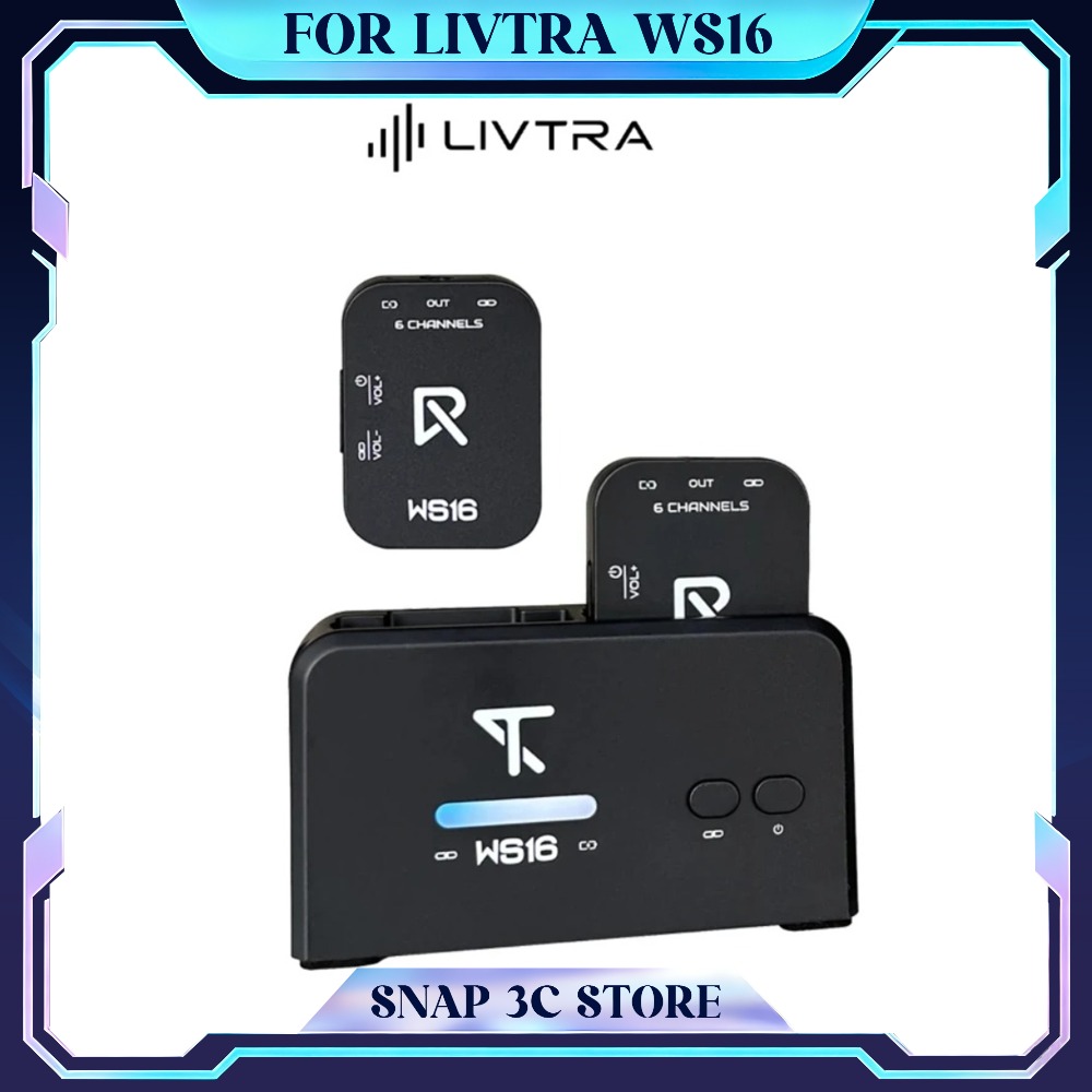 In Ear Monitor Iem - LIVTRA WS16 5,8GHz Drahtloses IEM-System 1T2R