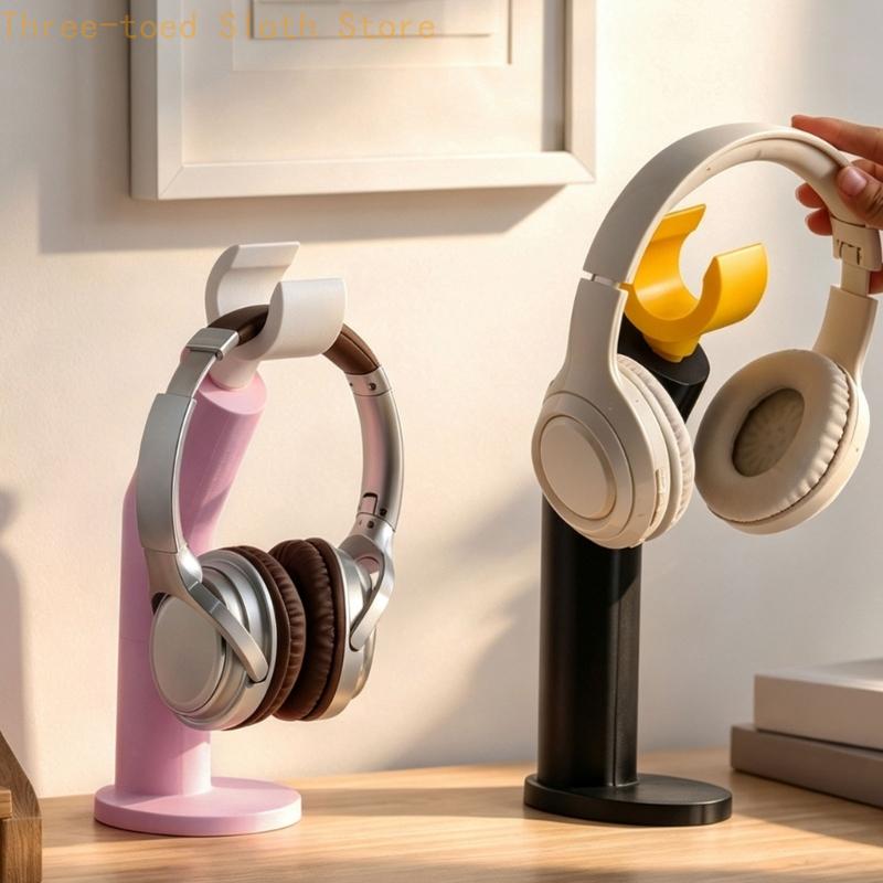 Headphone Stand Desk - Over-Ear-Kopfhörer-Halterung für Gaming-Schreibtisch und Studiertisch E74A