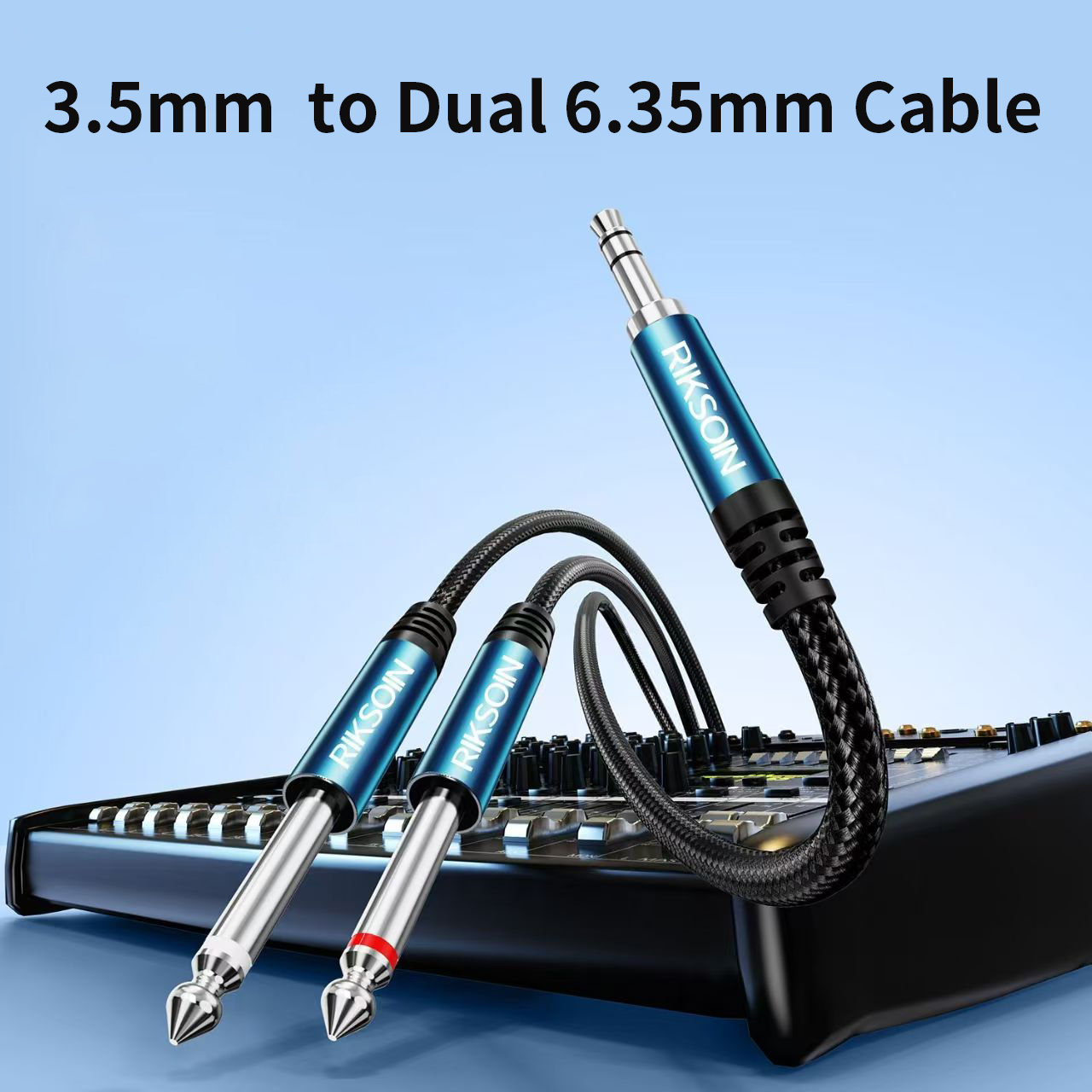 3,5-mm-TRS-zu-Dual-6,35-mm-TS- – Audio Splitter Y Bewertung und Preis