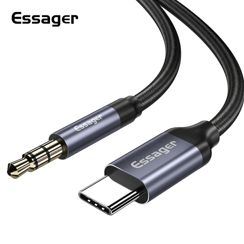 Essager usb c bis 3,5mm aux ja – Earphone Splitter Jack Bewertung und Preis