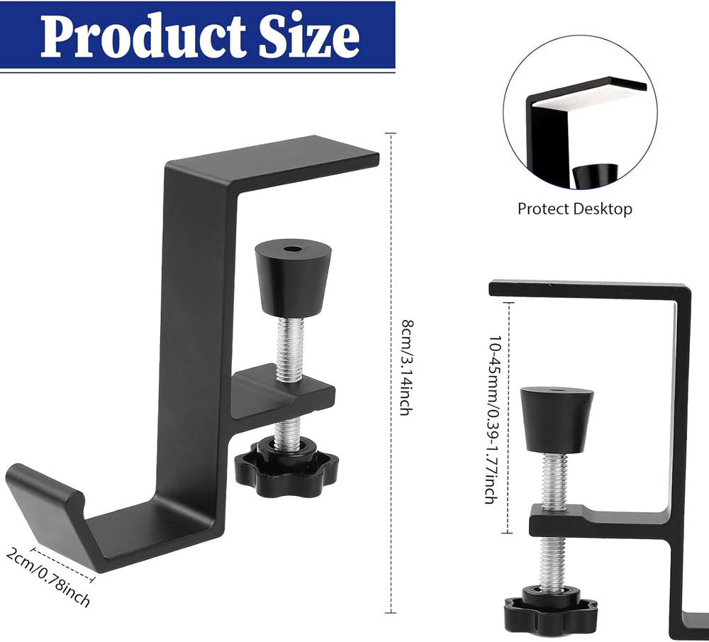 Kopfhörer-Haken aus Aluminiuml – Headphone Stand Desk Bewertung und Preis