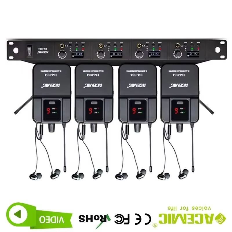 4-Kanal Kabelloses In-Ear-Moni – In Ear Monitor Iem Bewertung und Preis
