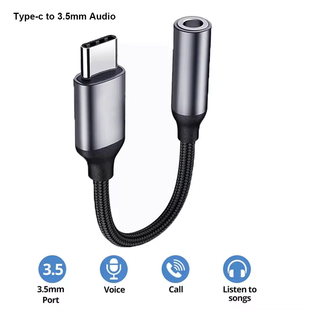 USB-C 3,5-mm-Audioadapter USB  – Audiophile Headphone Wired Bewertung und Preis